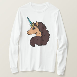 Afro Unicorn   Divine T-Shirt