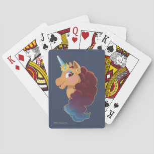 Afro Unicorn Divine the Unicorn Playing Cards