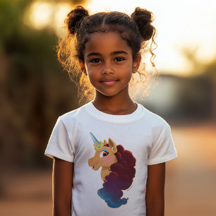 Afro Unicorn   Divine the Unicorn T-Shirt