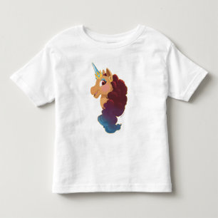 Afro Unicorn   Divine the Unicorn Toddler T-Shirt