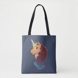 Afro Unicorn   Divine the Unicorn Tote Bag
