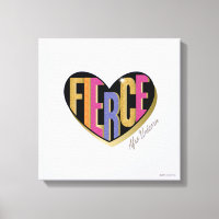Afro Unicorn Fierce Heart Design