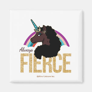 Afro Unicorn Magical - Always Fierce Magnet