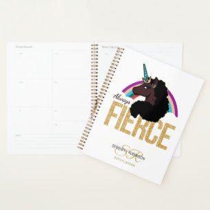 Afro Unicorn Magical - Always Fierce Planner