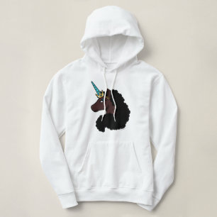 Afro Unicorn   Magical Hoodie