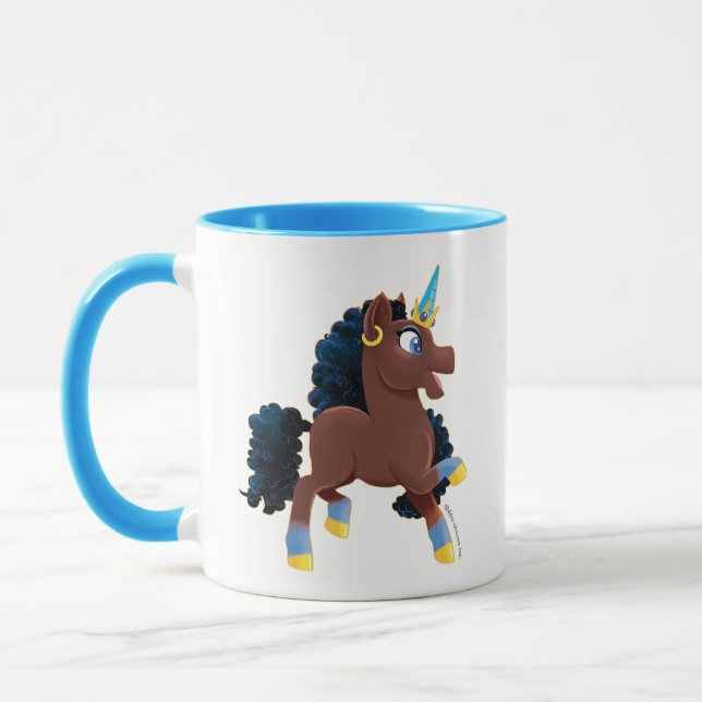 Afro Unicorn | Magical Prancing Mug (Left)
