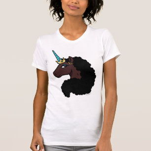 Afro Unicorn Magical T-Shirt