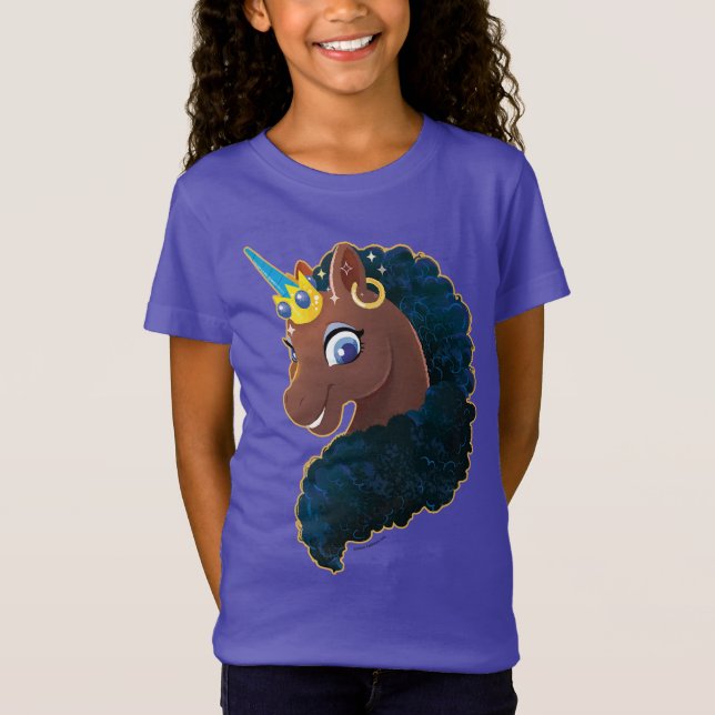 Afro Unicorn | Magical T-Shirt (Front)