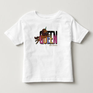 Afro Unicorn Queen Design Toddler T-Shirt