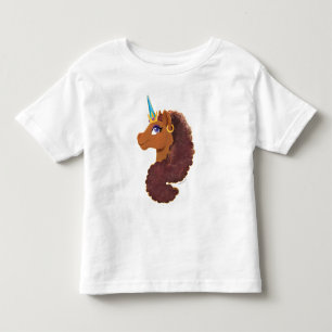 Afro Unicorn   Unique Toddler T-Shirt