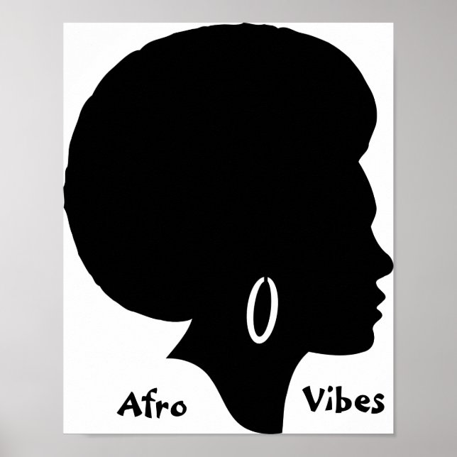 Afro Vibes Art Poster (Front)