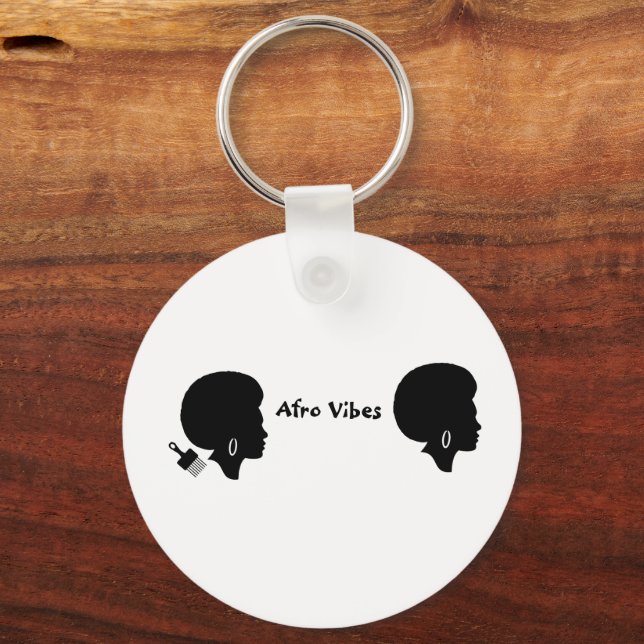 Afro Vibes Key Ring (Front)