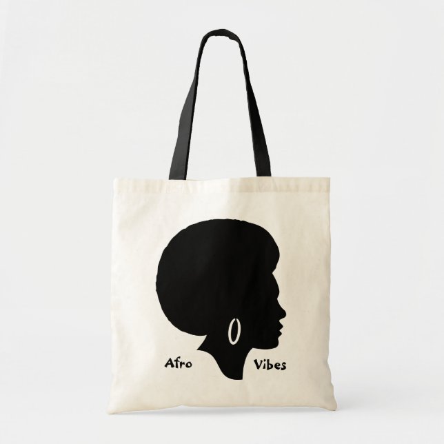 Afro Vibes Tote Bag (Front)