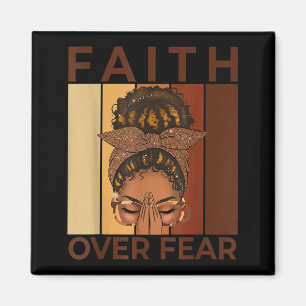 Afro Woman God Say I Am Unique Black History Chris Magnet