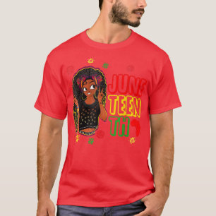 Afro Women Black Queen African American Melanin Ju T-Shirt