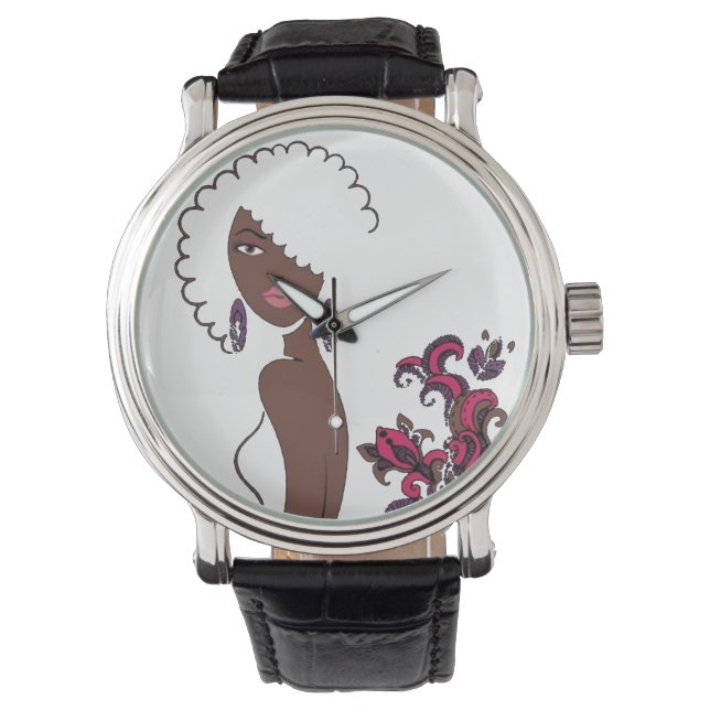 Afrocentric Beauty Watch (Front)