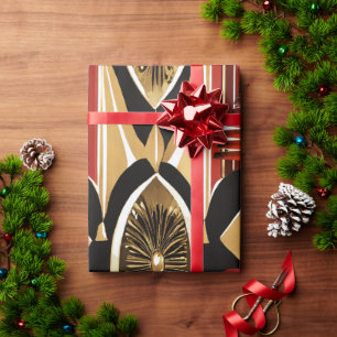 Afrocentric Christmas  Seamless- 30-inchesx30-feet Wrapping Paper