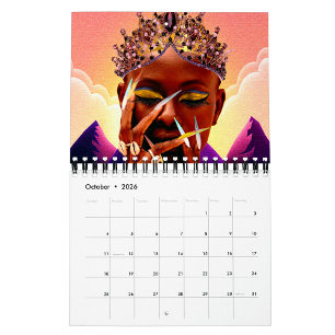 Afrocentric Collection Black Girl Magic Calendar