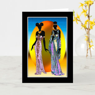 Afrocentric Cultural Ceremony • Greeting Card