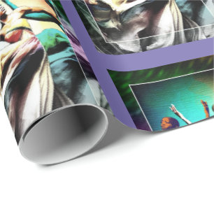 Afrocentric Dance Wrapping Paper