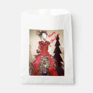 Afrocentric Dress Form Mannequin Christmas Tree Favour Bags