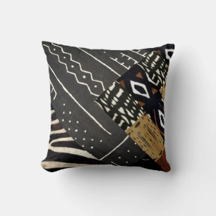 Afrocentric Geometric Cushion