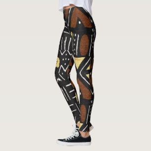 Afrocentric Graphic Print Leggings