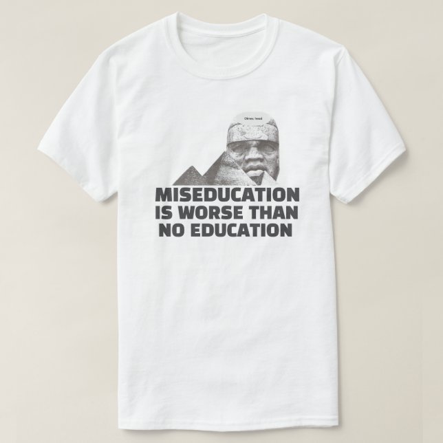 Afrocentric greatness quote T-Shirt (Design Front)