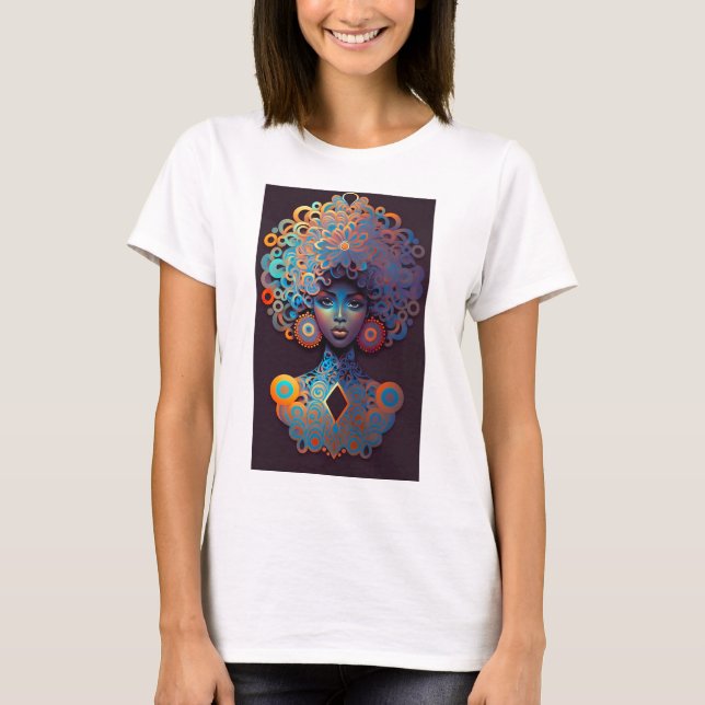 Afrocentric.How Belief Spirituality Can Help Us T-Shirt (Front)