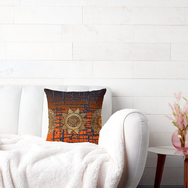 Afrocentric Motif Design  Cushion (Creator Uploaded)