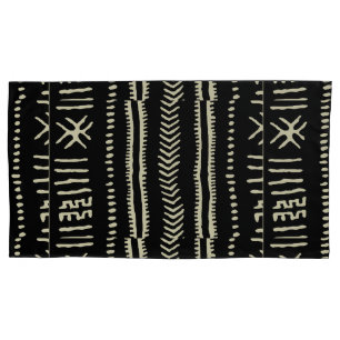 Afrocentric Motif Pattern Pillow Case