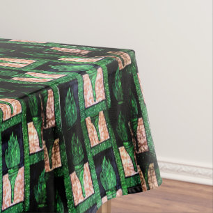 Afrocentric Motif Tablecloth
