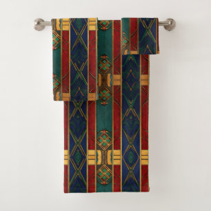 Afrocentric Pattern Unique Towel