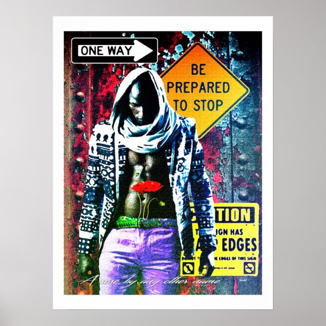 Afrocentric pop art poster (Front)