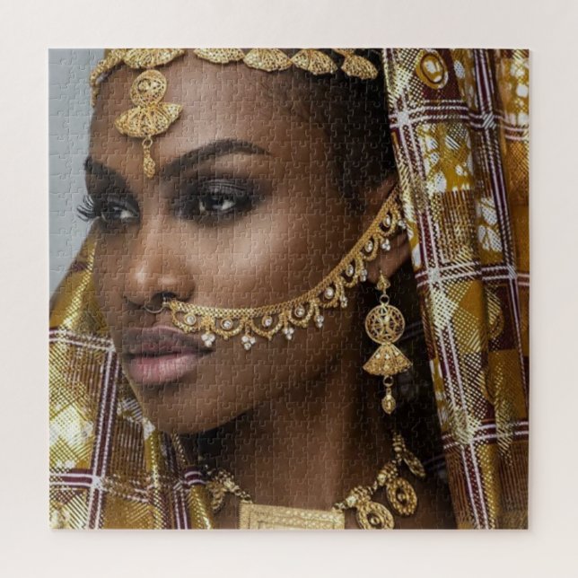Afrocentric Puzzle (Vertical)