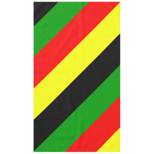Afrocentric Stripes Tablecloth
