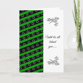 Afrocentric sympathy expression card