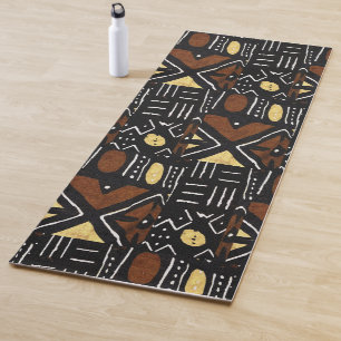 Afrocentric Urban Modern Yoga Mat