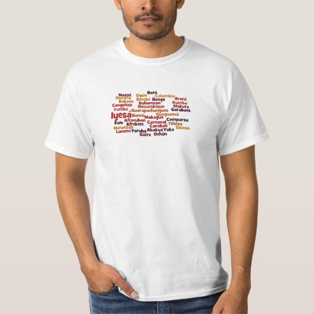Afrocuban Customisable T-Shirt (Front)