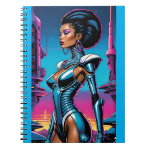 Afrofuturism Four Ken Gauge Sci-Fi Notebook