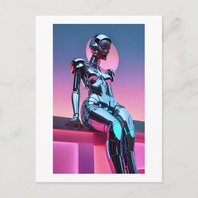 Afrofuturism Nine Postcard (Front)