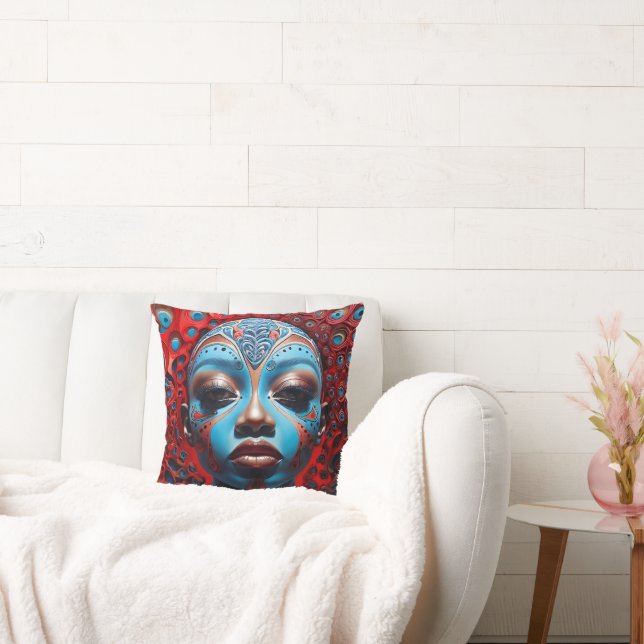 "Afrofuturism: Vibrant Dreams of Heritage" Cushion (Couch)