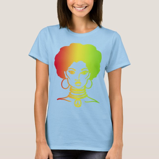 AFROLICOUS RINGER CREW T-Shirt (Front)
