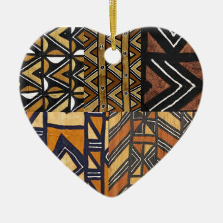 AfroLove Heart Ornament