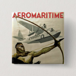 Afromaritime 15 Cm Square Badge