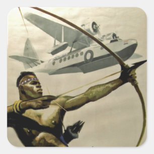 Afromaritime Square Sticker