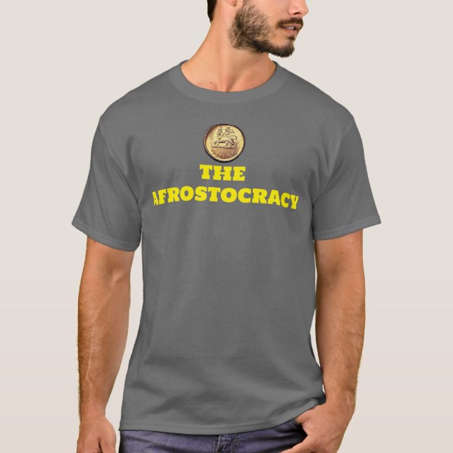 AFROSTOCRACY Basic Dark T-Shirt (Front)