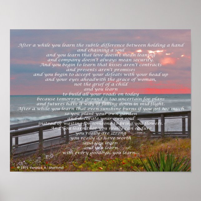 AFTER AWHILE POSTER (Front)