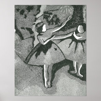 after Dagas etching Print