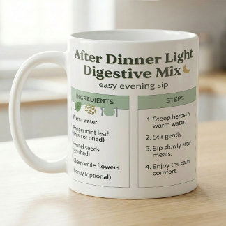 After Dinner Nighttime Tea Ritual Coffee Mug